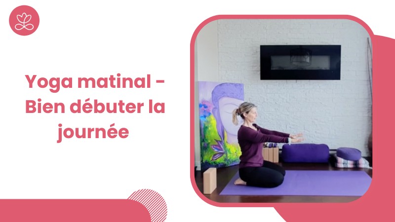 Jour 23. Yoga matinal - Bien débuter la journée avec la salutation au soleil avec France Auger (30 min)